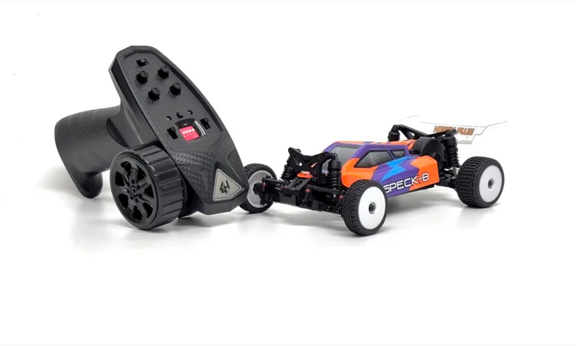 HOBBY PLUS 1:24 2WD Buggy "Speck-B" RTR (Razor Orange), HBP2410250-C2 – Image 4
