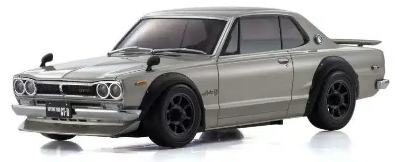 Kyosho Mini-Z MR04 RWD Skyline 2000GT-R KPGC10 Silver (N-MM2/KT531P), 32359S – Image 2
