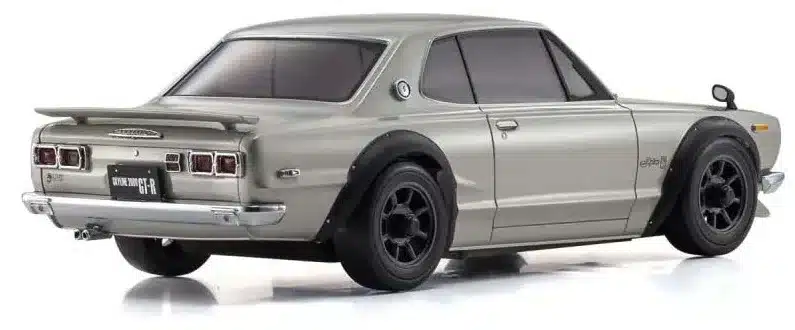 Kyosho Mini-Z MR04 RWD Skyline 2000GT-R KPGC10 Silver (N-MM2/KT531P), 32359S – Image 3