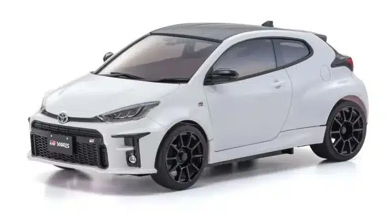 Kyosho Mini-Z MR04 RWD Toyota Yaris White (N-HM/KT531P) w/Gyro & LED, 32360PW – Image 2