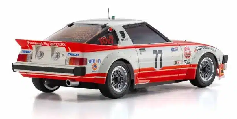 Kyosho Mini-Z MR04 RWD Mazda Savanna RX-7 Daytona'79 No.77 (N-MM2/KT), 32365R – Image 3