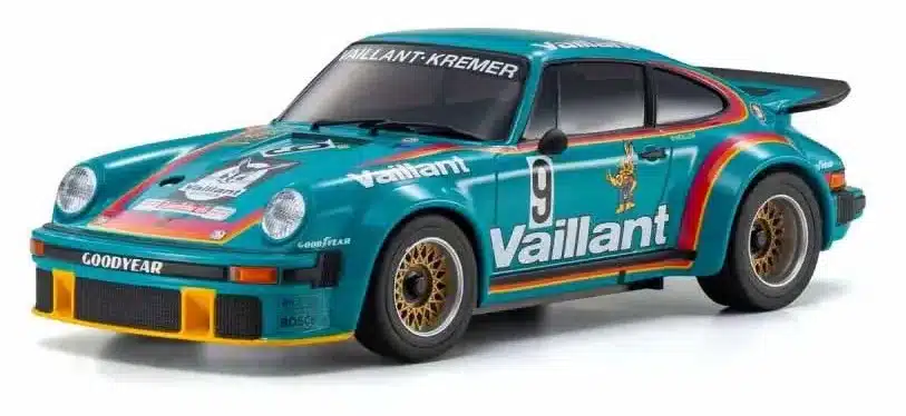 Kyosho Mini-Z MR04 RWD Porsche 934 RSR Turbo 1976 Vaillant #9 (N-RM/KT531P), 32368V – Image 2