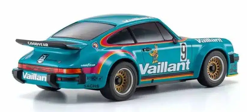Kyosho Mini-Z MR04 RWD Porsche 934 RSR Turbo 1976 Vaillant #9 (N-RM/KT531P), 32368V – Image 3