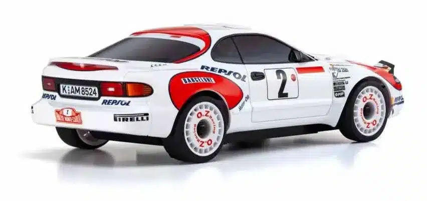 Kyosho MINI-Z AWD Toyota CELICA TURBO 4WD No.2 WRC 1992 Carlos Sainz 32654CS – Image 3