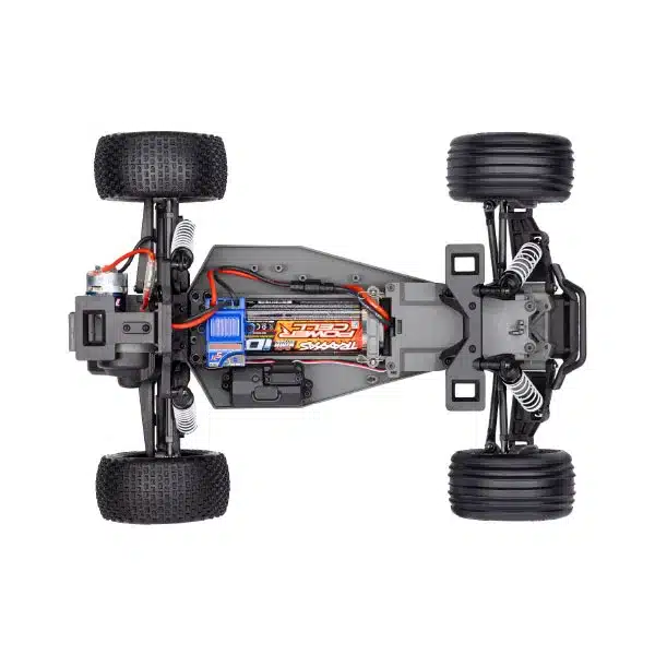 TRAXXAS RUSTLER 4X2 BRUSHED AVEC ACCUS / CHARGEUR USB HD, 37254-8-RED – Image 5