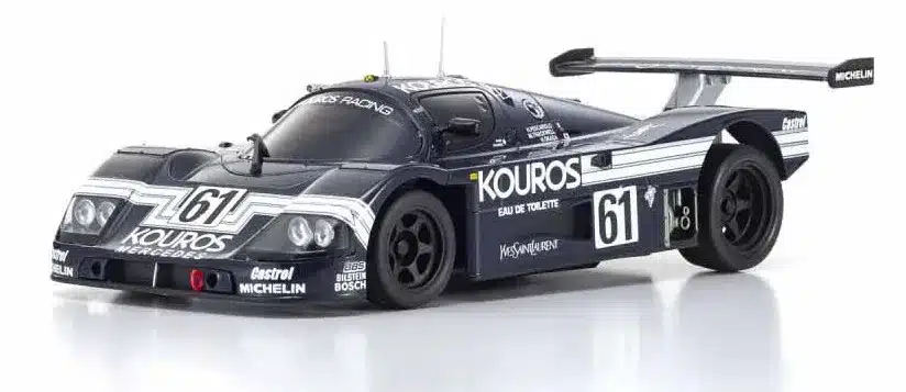 Kyosho Mini-Z MR04 RWD Sauber Mercedes C9 LM 1987 No.61 (W-LM/KT531P), 32362KR – Image 2