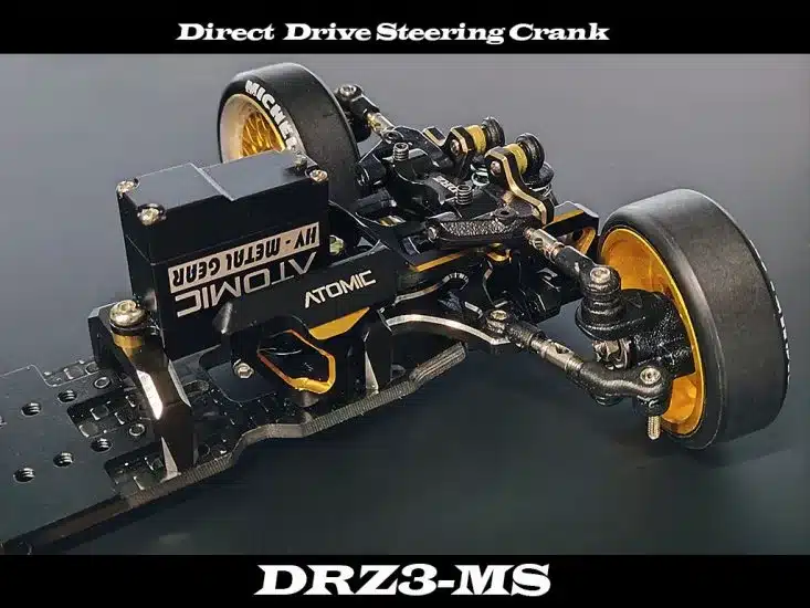 ATOMIC DRZ3 MS RWD Drift Chassis Kit (No Electronic), D3MS-KIT – Image 4