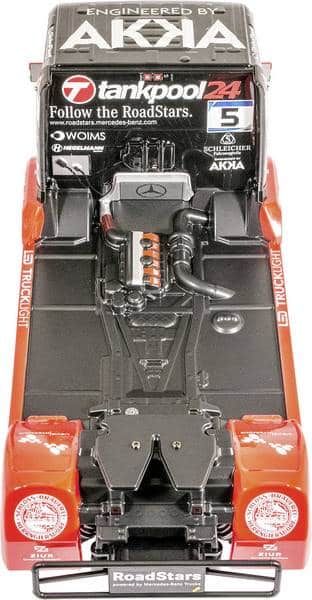 Tamiya TT-01E Camion Mercedes Actros MP4 TankPool24 KIT 58683 – Image 3