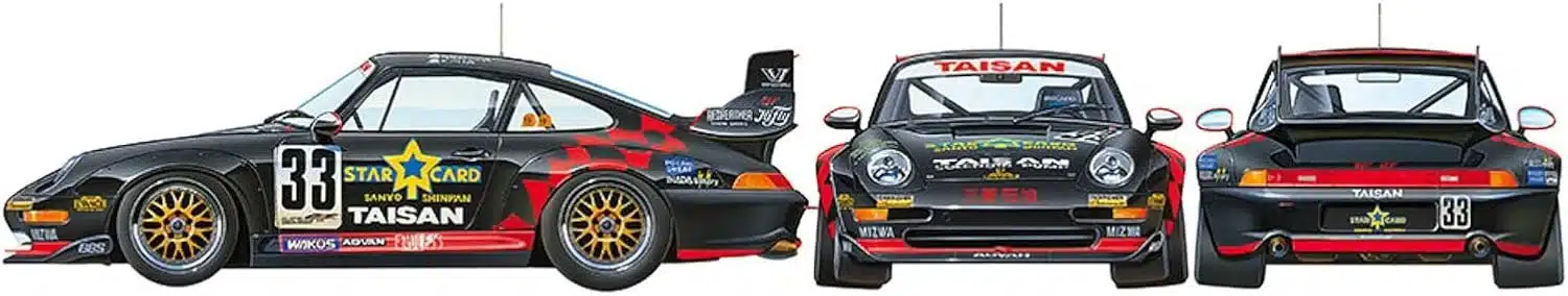 TAMIYA Taisan Starcard Porsche 911 GT2, 24175 – Image 3