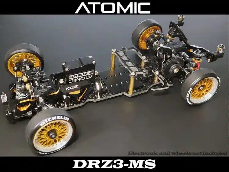 ATOMIC DRZ3 MS RWD Drift Chassis Kit (No Electronic), D3MS-KIT – Image 2
