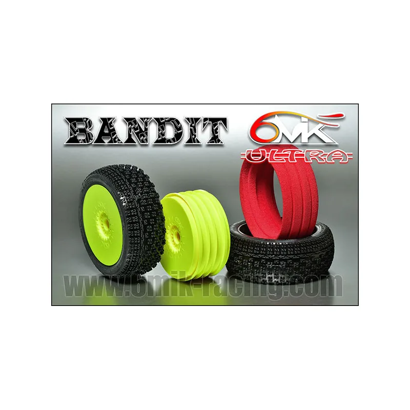 6MIK Pneus Bandit + Jantes Ultra Jaune 0-18°, TUY80018 – Image 2