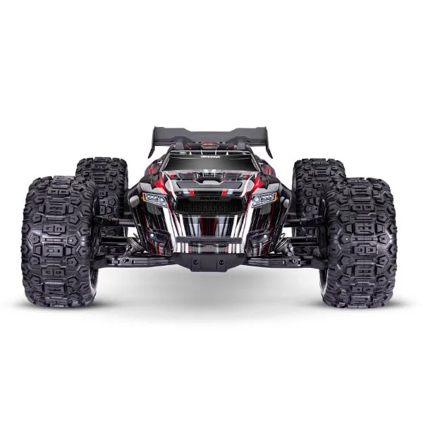 TRAXXAS SLEDGE 4×4 BRUSHLESS BELTED BRILLANT ROUGE, 95096-4-RED – Image 3