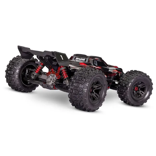 TRAXXAS SLEDGE 4×4 BRUSHLESS BELTED BRILLANT ROUGE, 95096-4-RED – Image 4
