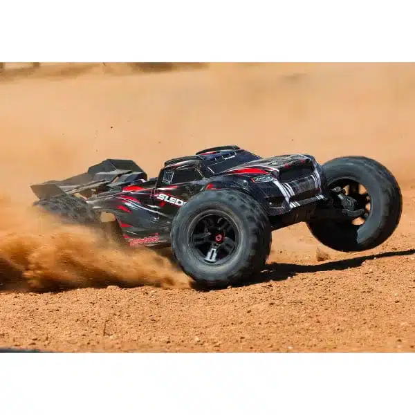 TRAXXAS SLEDGE 4×4 BRUSHLESS BELTED BRILLANT ROUGE, 95096-4-RED – Image 15