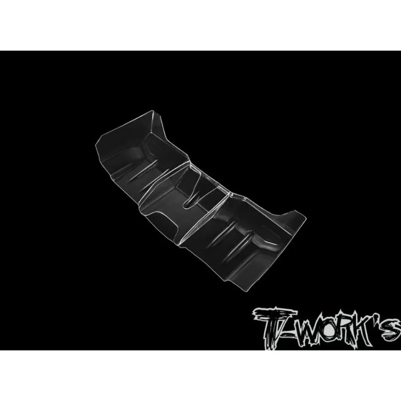 T-WORK'S Aileron TT 1/10 Large + dérive centrale (2pcs), TE-265-1 – Image 2