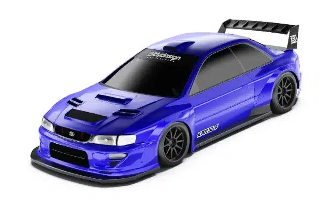 Bittydesign KANJO-S 1/28 carrosserie lexan à peindre Mini-Z, BDMZ-KJS – Image 2