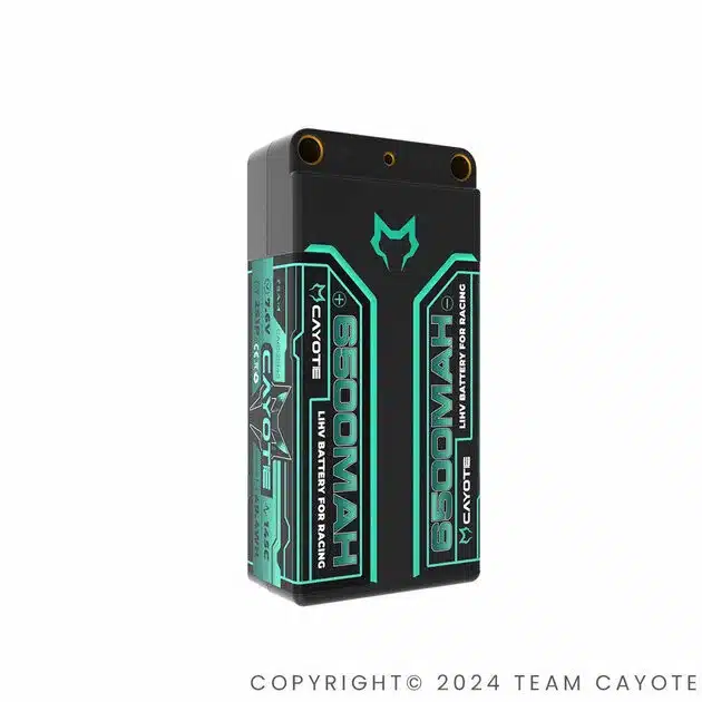 CAYOTE Racing 6500mAh 2S Shorty LiPo Battery 7,6V 145C 142g, 652S145 – Image 2
