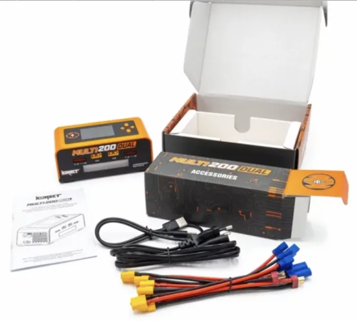 KONECT Chargeur DUAL AC/DC 200W Multi-Fonctions charge/decharge equilibreur, KN-MULTI200-DUAL – Image 9