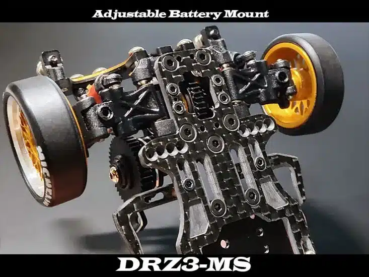 ATOMIC DRZ3 MS RWD Drift Chassis Kit (No Electronic), D3MS-KIT – Image 8