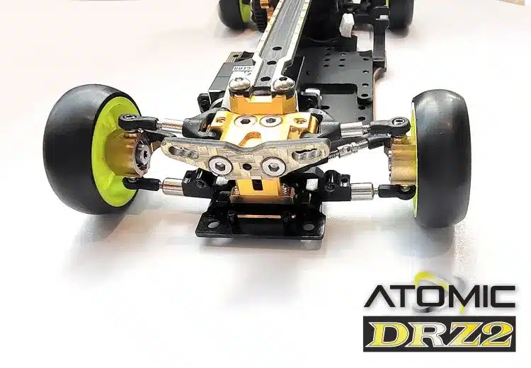 ATOMIC DRZV2 +2.0mm Liens de bras avant plus long, DRZV2-UP15 – Image 2