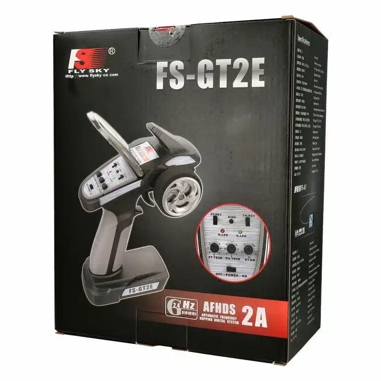 Flysky FS-GT2E Radio 2 voies avec recepteur, FS055 – Image 6