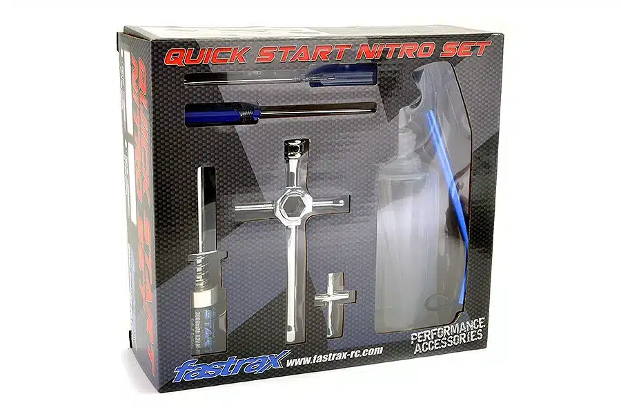 FASTRAX Kit de démarrage Nitro avec chauffe bougie 3000mAh et chargeur, FAST692E – Image 2