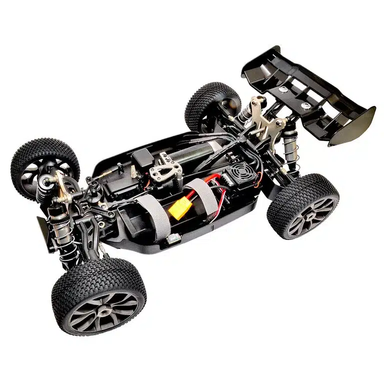 HOBAO - Hyper VS2 Brushless Buggy 1/8 100A 4S RTR Jaune/Gris, HB-VS2E-C100Y – Image 4
