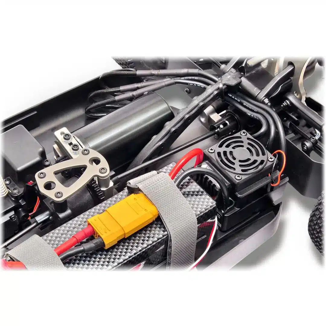 HOBAO - Hyper VS2 Brushless Buggy 1/8 100A 4S RTR Jaune/Gris, HB-VS2E-C100Y – Image 5