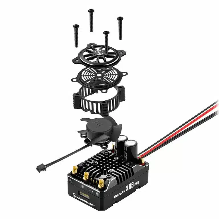 XERUN XR8 Pro G3 Brushless 200A, 2-4S Lipo, HW30113400 – Image 4