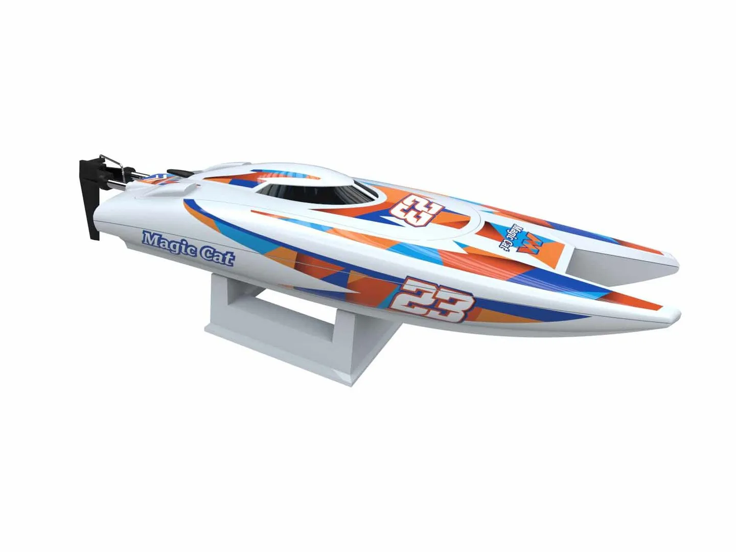 Bateau Joysway Magic Cat V6 Electric ABS 265mm Brushed 2.4G RTR, JW6108V6 – Image 3