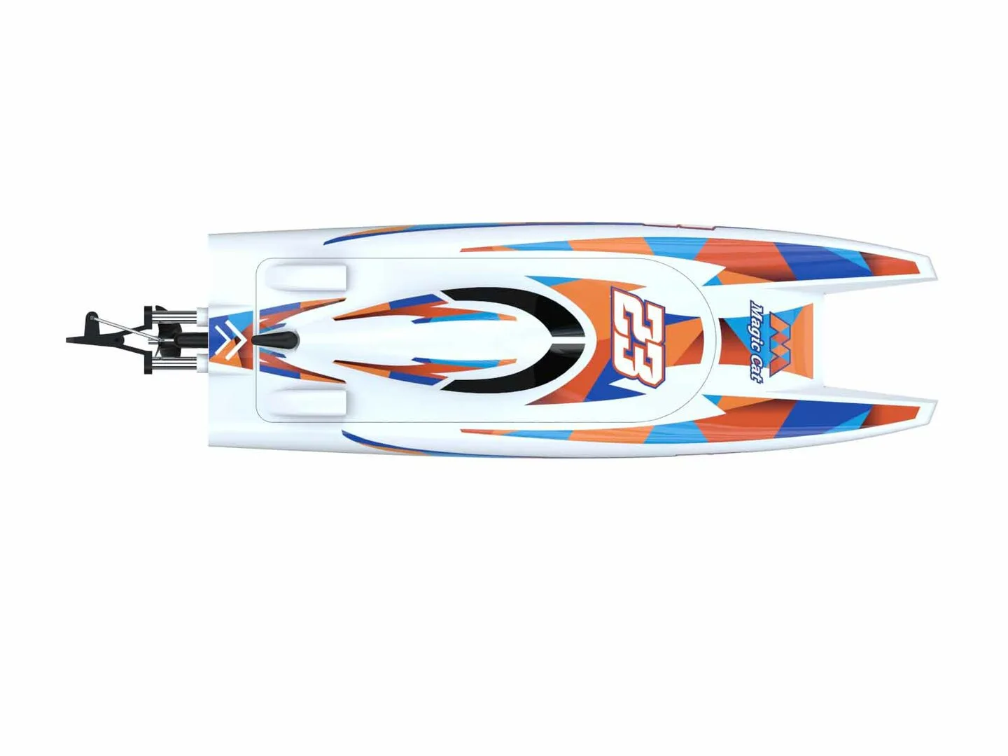 Bateau Joysway Magic Cat V6 Electric ABS 265mm Brushed 2.4G RTR, JW6108V6 – Image 5