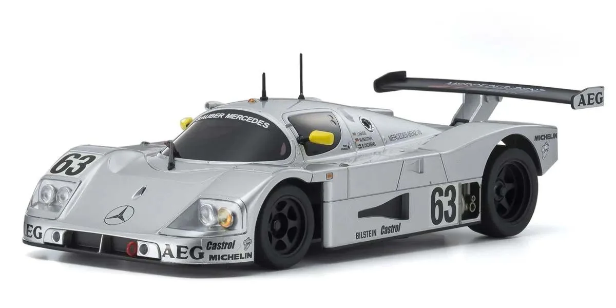 Kyosho Mini-Z RWD Sauber Mercedes C9 No.63 LM 1989 (W-LM/KT531P), 32353S – Image 2