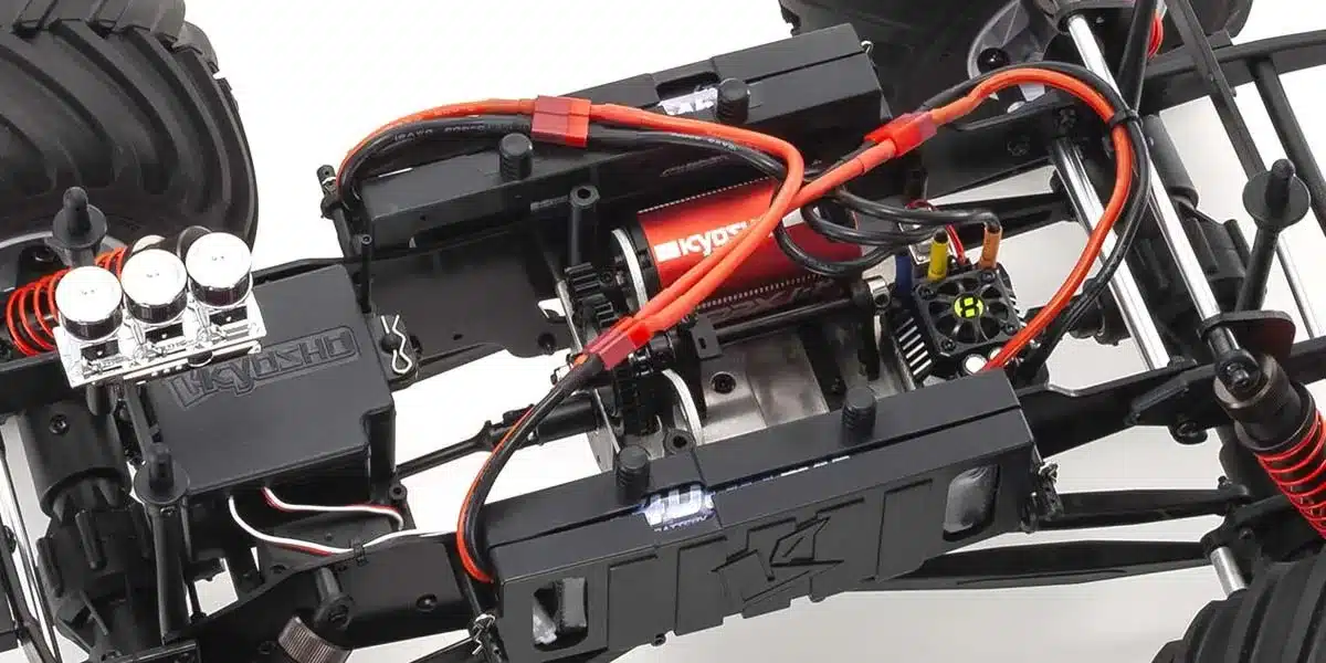 Kyosho USA-1 VE 1:8 4WD Readyset EP (Torx8-Brainz8 ESC), 34257B – Image 3