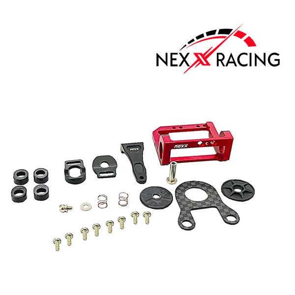 NEXX RACING Support moteur Bleu pour MR04, NX-408-BLU – Image 2