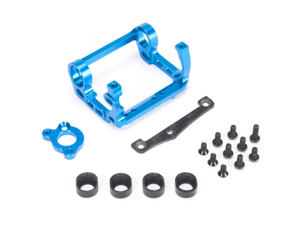 PN RACING Pod arrière Bleu Mini-Z V4 94-98 mm, MR3311B – Image 3