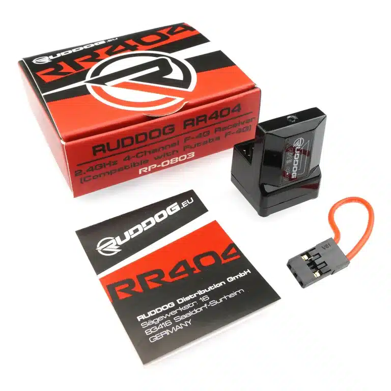 RUDDOG RR404 2.4GHz 4-Channel Recepteur (Compatible avec Futaba F-4G), RP-0803 – Image 3