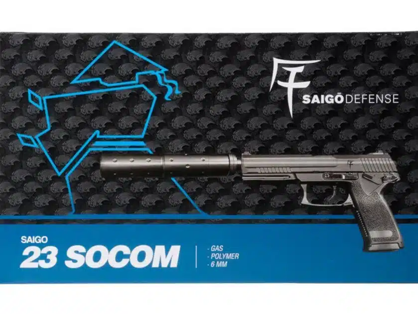 SAIGO Defense MK23 Socom Gaz Fixe 0.9J, SG00018 – Image 5