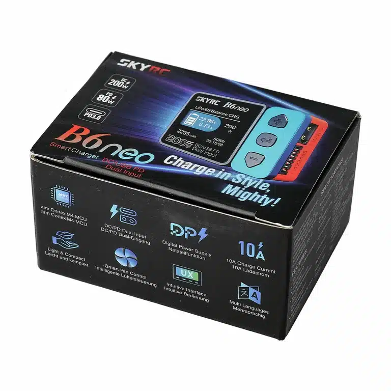 SkyRC B6neo Smart Charger LiPo 1-6s 10A 200W SK100198-01 – Image 5