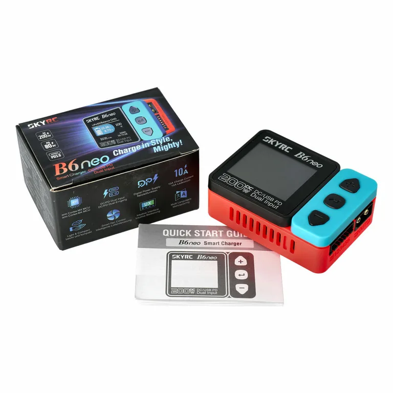 SkyRC B6neo Smart Charger LiPo 1-6s 10A 200W SK100198-01 – Image 6