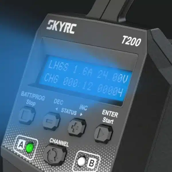 SkyRC T200 AC/DC DUO LiPo 1-6s 12A 100W Charger, SK100155 – Image 2