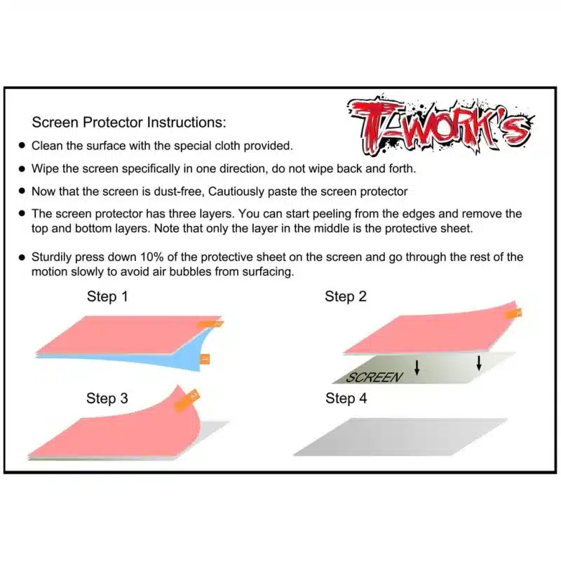 T-WORK'S Protection Écran Futaba 3PV, TA-085-T3PV – Image 2