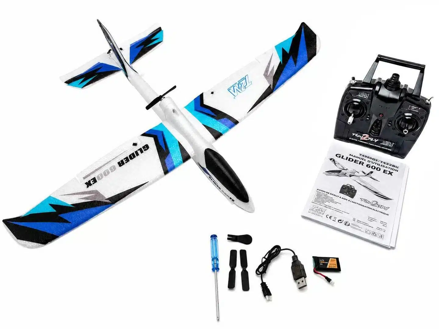 T2M Glider 600 EX bleu T4532BU – Image 4